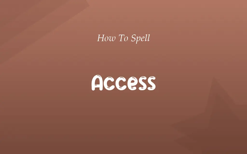 Acess or Access