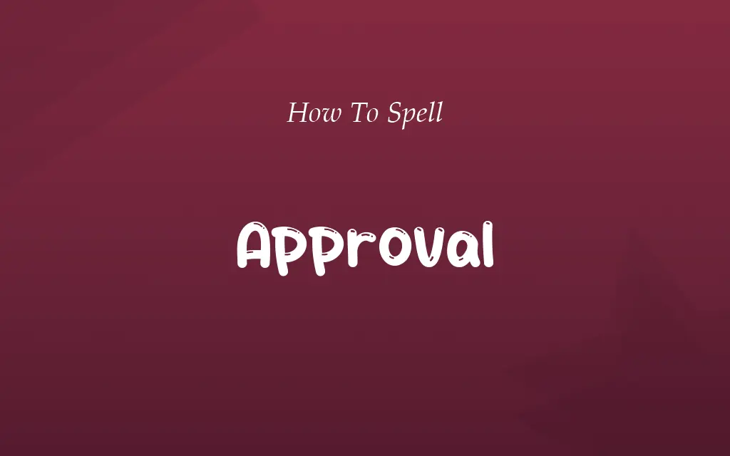 Aproval or Approval